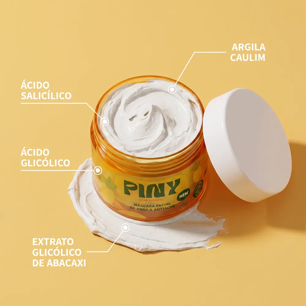 Máscara SaúdePiny — ativos